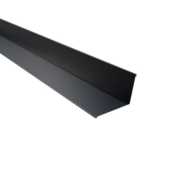 Wandanschluß, 160x115 mm - 100° Stahl= 0,50 mm, 60µm Puramid/RSB