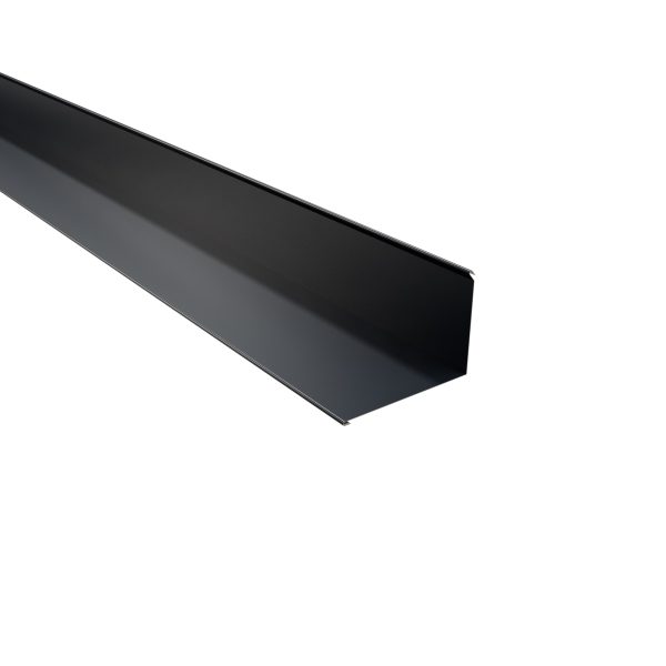 Wandanschluß, 220x150 mm - 90° Stahl= 0,50 mm, 60µm Puramid/RSB