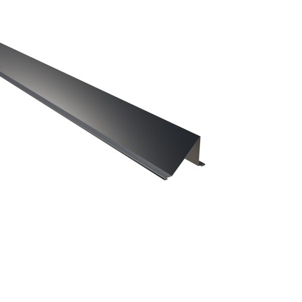 Schneefangbleche, 20x105x75x20x2000 mm Stahl= 0,50 mm, 60µm Puramid/RSB