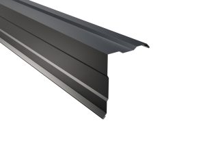 Ortgangwinkel, gesickt, 210x160 mm - 90° Stahl= 0,50 mm, 60µm Puramid/RSB