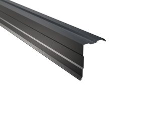 Ortgangwinkel, gesickt, 160x115 mm - 90° Stahl= 0,50 mm, 60µm Puramid/RSB