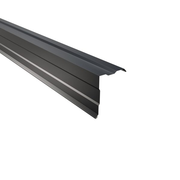 Ortgangwinkel, gesickt, 160x115 mm - 90° Stahl= 0,50 mm, 60µm Puramid/RSB
