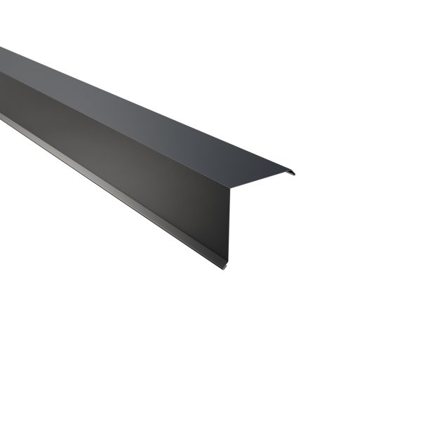 Ortgangwinkel, 130x130 mm - 90° Stahl= 0,50 mm, 60µm Puramid/RSB