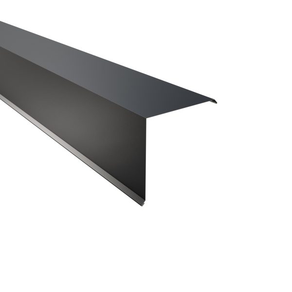 Ortgangwinkel, 200x200 mm - 90° Stahl= 0,50 mm, 60µm Puramid/RSB