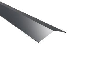 Firstblech, flach, 145x145 mm - 140° Stahl= 0,50 mm, 60µm Puramid/RSB