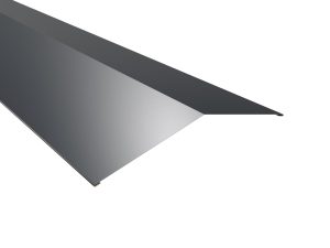 Firstblech, flach, 250x250 mm - 150° Stahl= 0,50 mm, 60µm Puramid/RSB