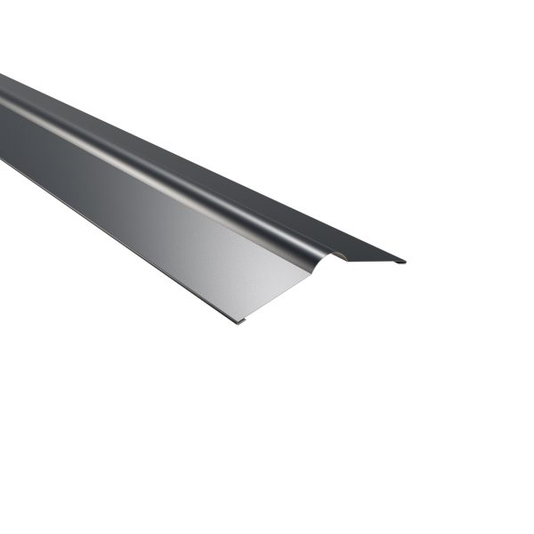 Firstbleche, flach, 140x140x2000 mm 60µm Puramid, RAL 7016-anthrazitgrau