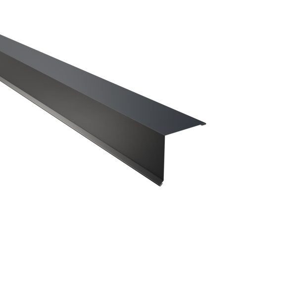 Pultabschluß, 115x115 mm - 90° Stahl= 0,50 mm, 60µm Puramid/RSB