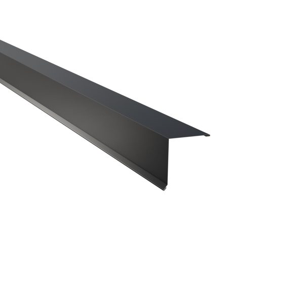 Pultabschluß, 115x115 mm - 80° Stahl= 0,50 mm, 60µm Puramid/RSB