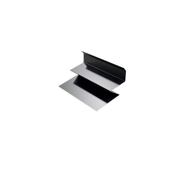 Wandanschluss-Verbindungselement Stahl= 0,50 mm, 60µm Puramid/RSB