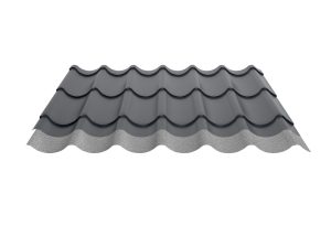 Typ 2/1060LK, RAL 7016-anthrazitgrau D=0,50 mm, 60µm Puramid/RSB