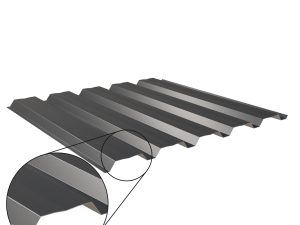 W-35/1035LV, RAL 7016-anthrazitgrau D=0,50 mm, 60µm Puramid/RSB