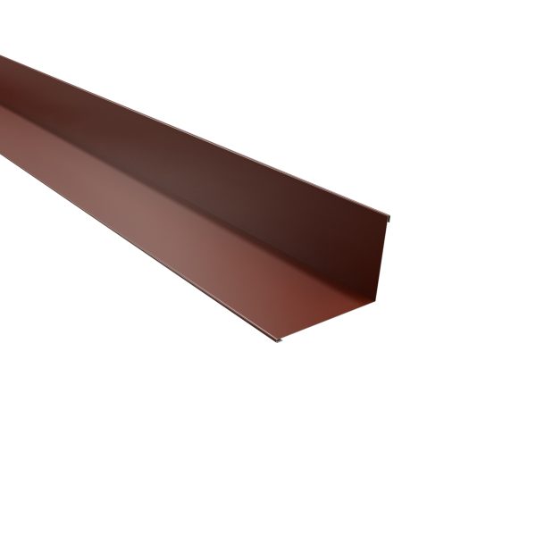 Wandanschluß, 160x115 mm - 95° Stahl= 0,50 mm, 60µm Puramid/RSB