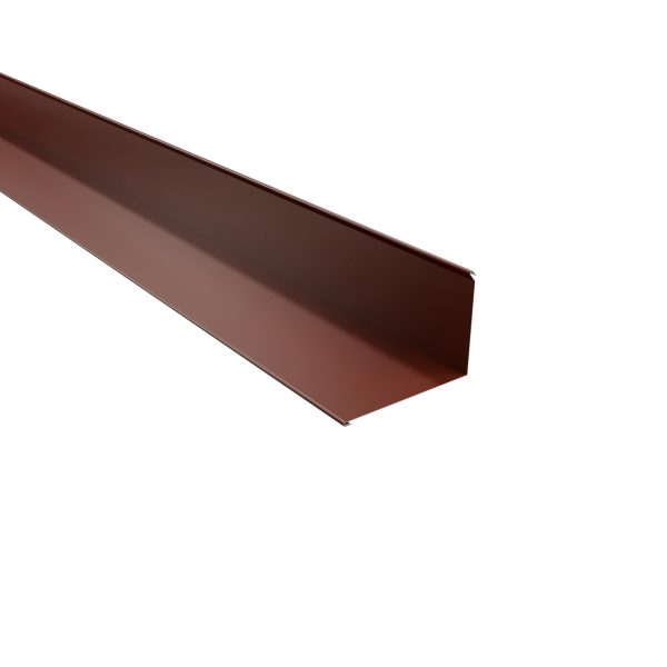 Wandanschluß, 220x150 mm - 90° Stahl= 0,50 mm, 60µm Puramid/RSB