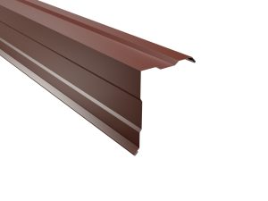 Ortgangwinkel, gesickt, 210x160 mm - 90° Stahl= 0,50 mm, 60µm Puramid/RSB