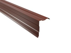 Ortgangwinkel, gesickt, 160x115 mm - 90° Stahl= 0,50 mm, 60µm Puramid/RSB