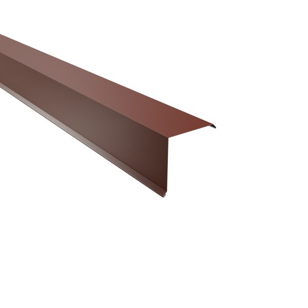 Ortgangwinkel, 130x130 mm - 90° Stahl= 0,50 mm, 60µm Puramid/RSB