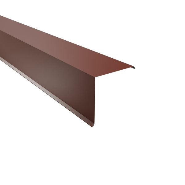 Ortgangwinkel, 180x180 mm - 90° Stahl= 0,50 mm, 60µm Puramid/RSB