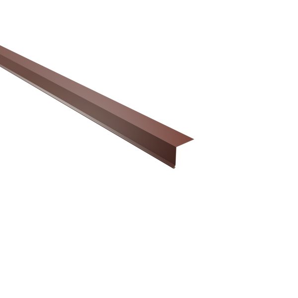 Traufenblech, 50x50 mm - 95° Stahl= 0,50 mm, 60µm Puramid/RSB