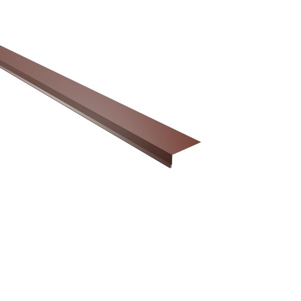 Traufenblech, 30x80 mm - 95° Stahl= 0,50 mm, 60µm Puramid/RSB