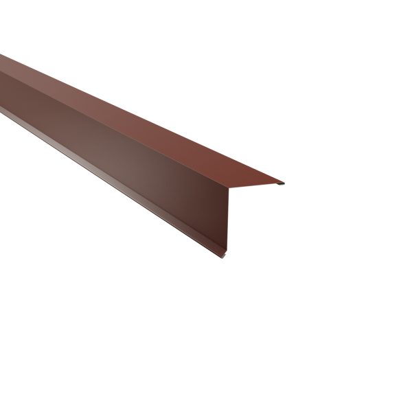 Pultabschluß, 115x115 mm - 80° Stahl= 0,50 mm, 60µm Puramid/RSB