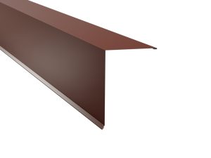 Pultabschluß, 250x200 mm - 80° Stahl= 0,50 mm, 60µm Puramid/RSB