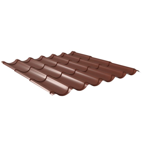 Typ 2/1060LV, Farbe 8012-rotbraun D=0,50 mm, 60µm Puramid/RSB