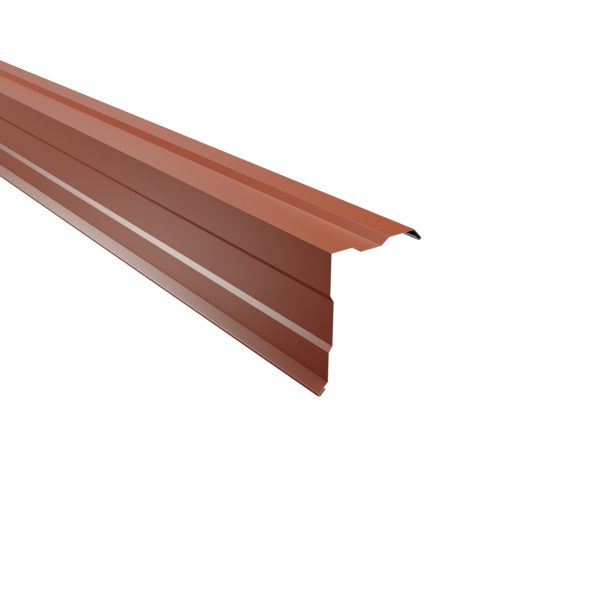 Ortgangwinkel, gesickt, 160x115 mm - 90° Stahl= 0,50 mm, 60µm Puramid/RSB