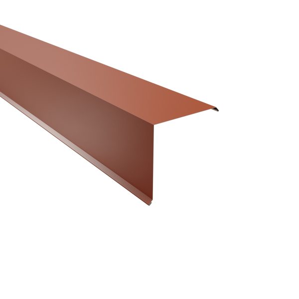 Ortgangwinkel, 180x180 mm - 90° Stahl= 0,50 mm, 60µm Puramid/RSB