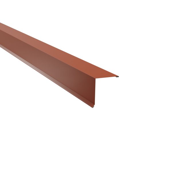 Pultabschluß, 115x115 mm - 80° Stahl= 0,50 mm, 60µm Puramid/RSB