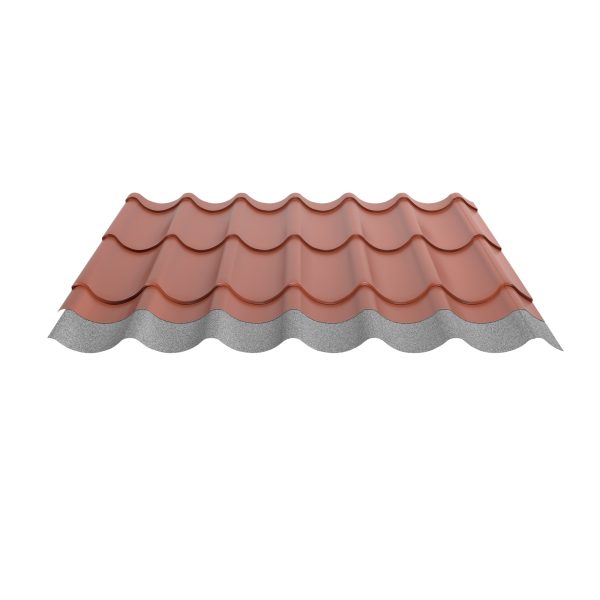 Typ 2/1060LV, Farbe 8004-kupferbraun D=0,50 mm, 60µm Puramid/RSL