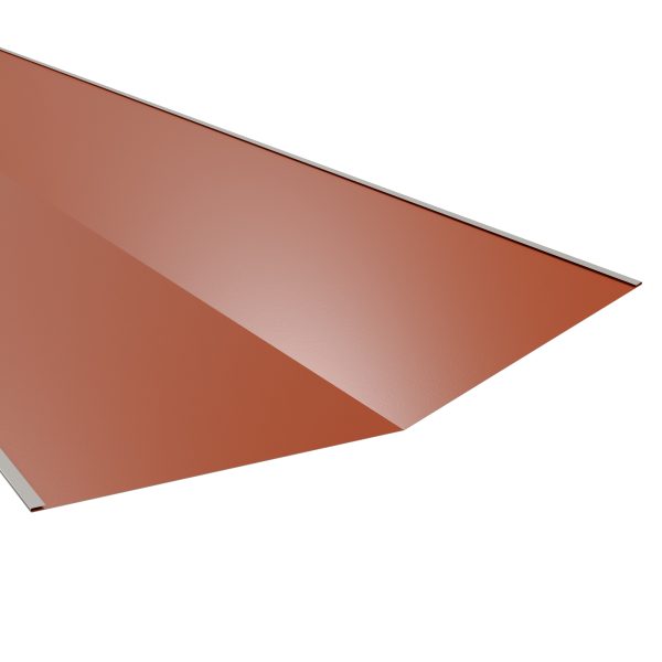 Kehlbleche, 490x490x2000 mm - 150° Stahl= 0,50 mm, 60µm Puramid/RSB