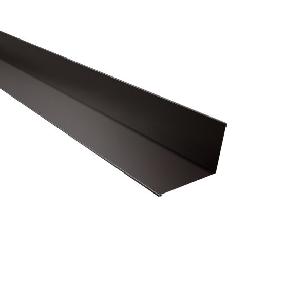 Wandanschluß, 160x115 mm - 100° Stahl= 0,50 mm, 60µm Puramid/RSB