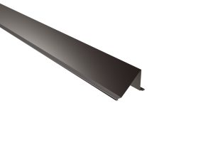 Schneefangbleche, 20x105x75x20x2000 mm Stahl= 0,50 mm, 60µm Puramid/RSB