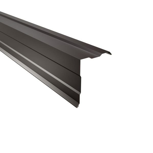 Ortgangwinkel, gesickt, 160x115 mm - 90° Stahl= 0,50 mm, 60µm Puramid/RSB