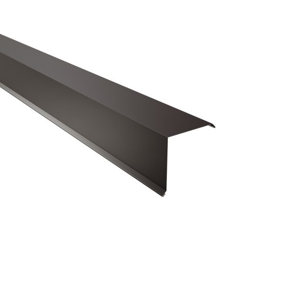 Ortgangwinkel, 130x130 mm - 90° Stahl= 0,50 mm, 60µm Puramid/RSB