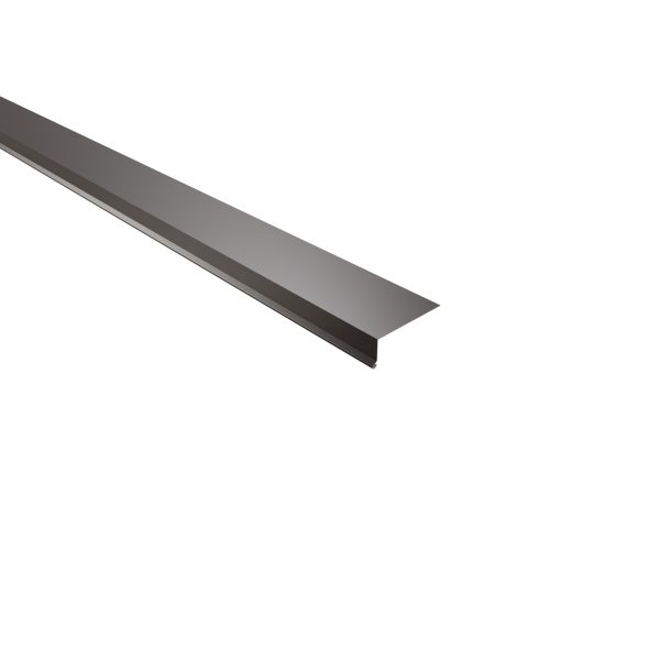 Traufenblech, 30x80 mm - 100° Stahl= 0,50 mm, 60µm Puramid/RSB