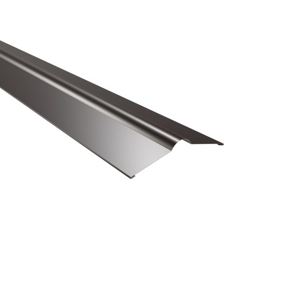 Firstbleche, flach, 140x140 mm 60µm Puramid, RAL 8017-schokoladenbraun