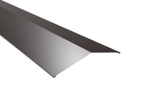 Firstblech, flach, 198x198 mm - 150° Stahl= 0,50 mm, 60µm Puramid/RSB