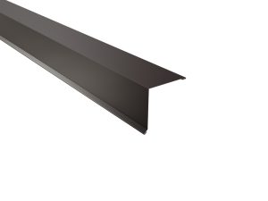 Pultabschluß, 115x115 mm - 90° Stahl= 0,50 mm, 60µm Puramid/RSB