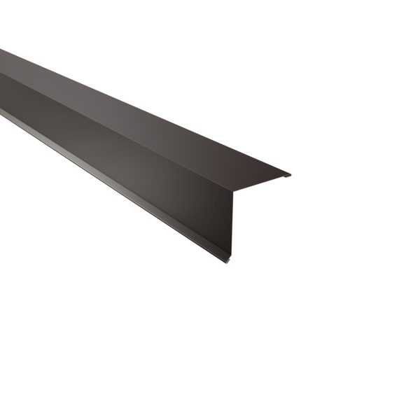 Pultabschluß, 115x115 mm - 90° Stahl= 0,50 mm, 60µm Puramid/RSB