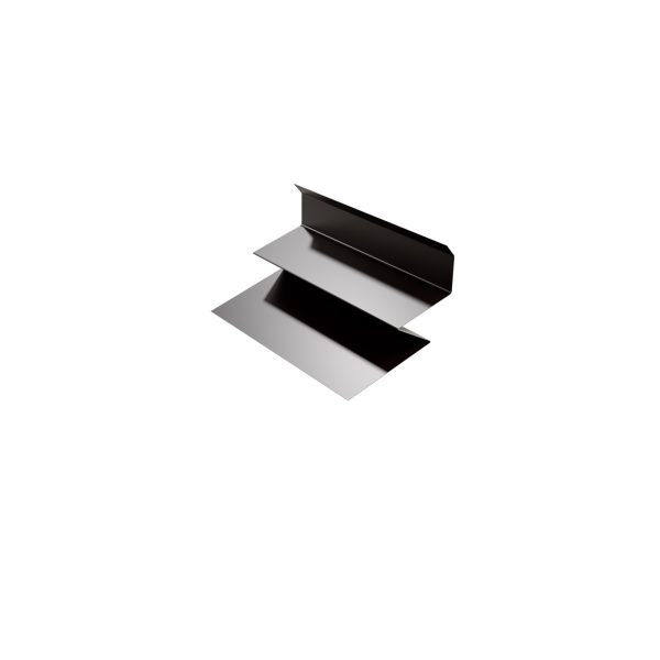 Wandanschluss-Verbindungselement Stahl= 0,50 mm, 60µm Puramid/RSB