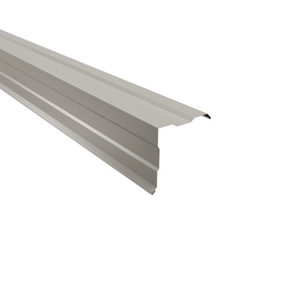 Ortgangwinkel, gesickt, 150x150 mm - 90° Stahl= 0,75 mm, 60µm Puramid/RSB