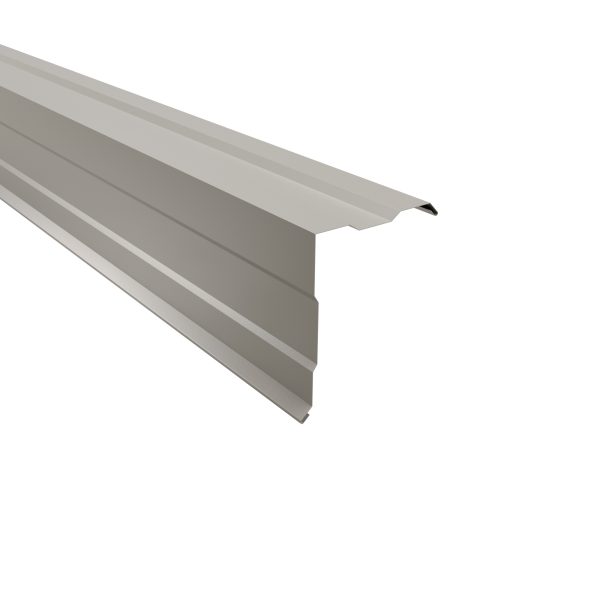 Ortgangwinkel, gesickt, 210x160 mm - 90° Stahl= 0,75 mm, 60µm Puramid/RSB