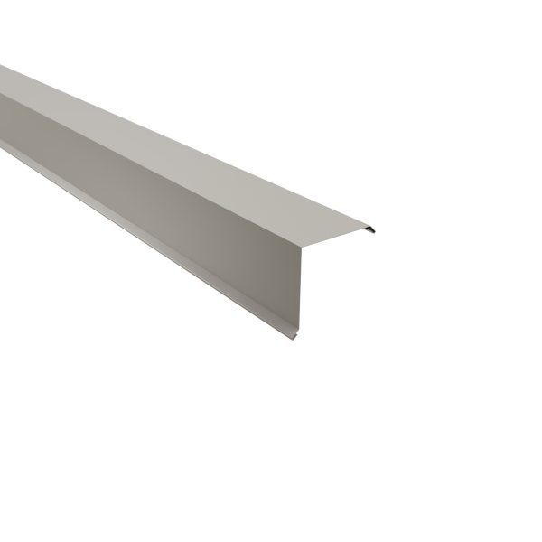 Ortgangwinkel, 115x115 mm - 90° Stahl= 0,75 mm, 60µm Puramid/RSB