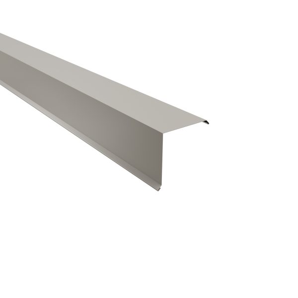 Ortgangwinkel, 130x130 mm - 90° Stahl= 0,75 mm, 60µm Puramid/RSB