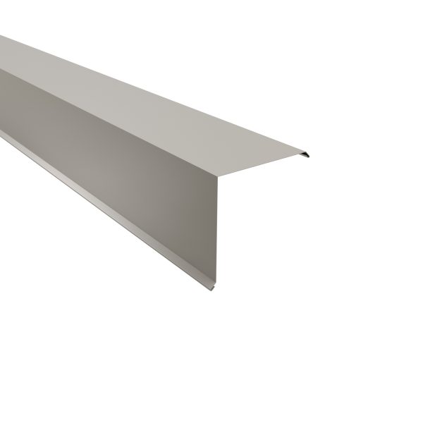 Ortgangwinkel, 180x180 mm - 90° Stahl= 0,75 mm, 60µm Puramid/RSB