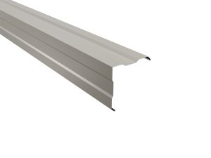 Außenecke, gesickt, 150x150 mm - 90° Stahl= 0,75 mm, 60µm Puramid/RSB