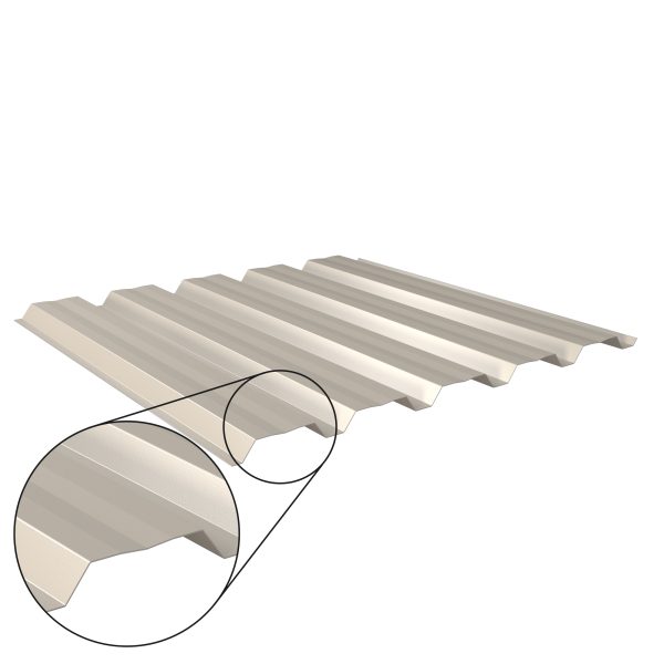 W-35/1035LAZ, RAL 9002-grauweiß D=0,75 mm, 60µm PURAMID/RSB