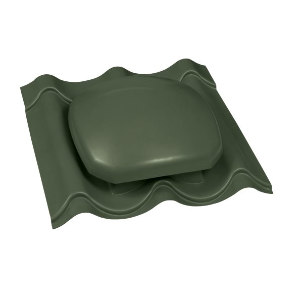 JA-Dachflächenentlüfter, Typ 2/1060 200 cm² Lüftung, Farbe 11-nadelgrün
